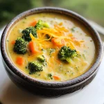 Lightened Up Broccoli Cheddar Soup