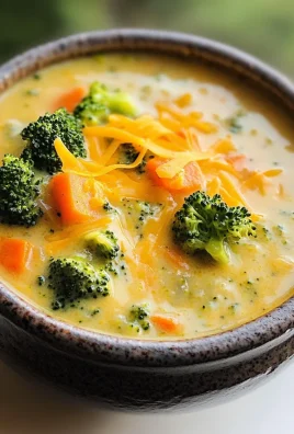 Lightened Up Broccoli Cheddar Soup
