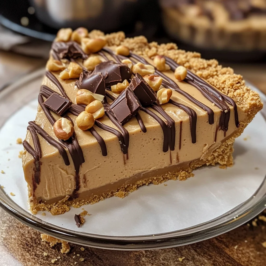 No-Bake Peanut Butter Pie
