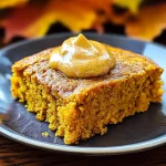 Pumpkin Cornbread with Cinnamon Honey Butter