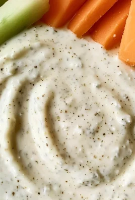 2-Ingredient Cottage Cheese Ranch Dip (High Protein)