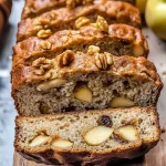 Apple Raisin and Walnut Bread