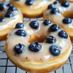 Baked Blueberry Donuts
