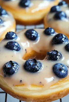 Baked Blueberry Donuts