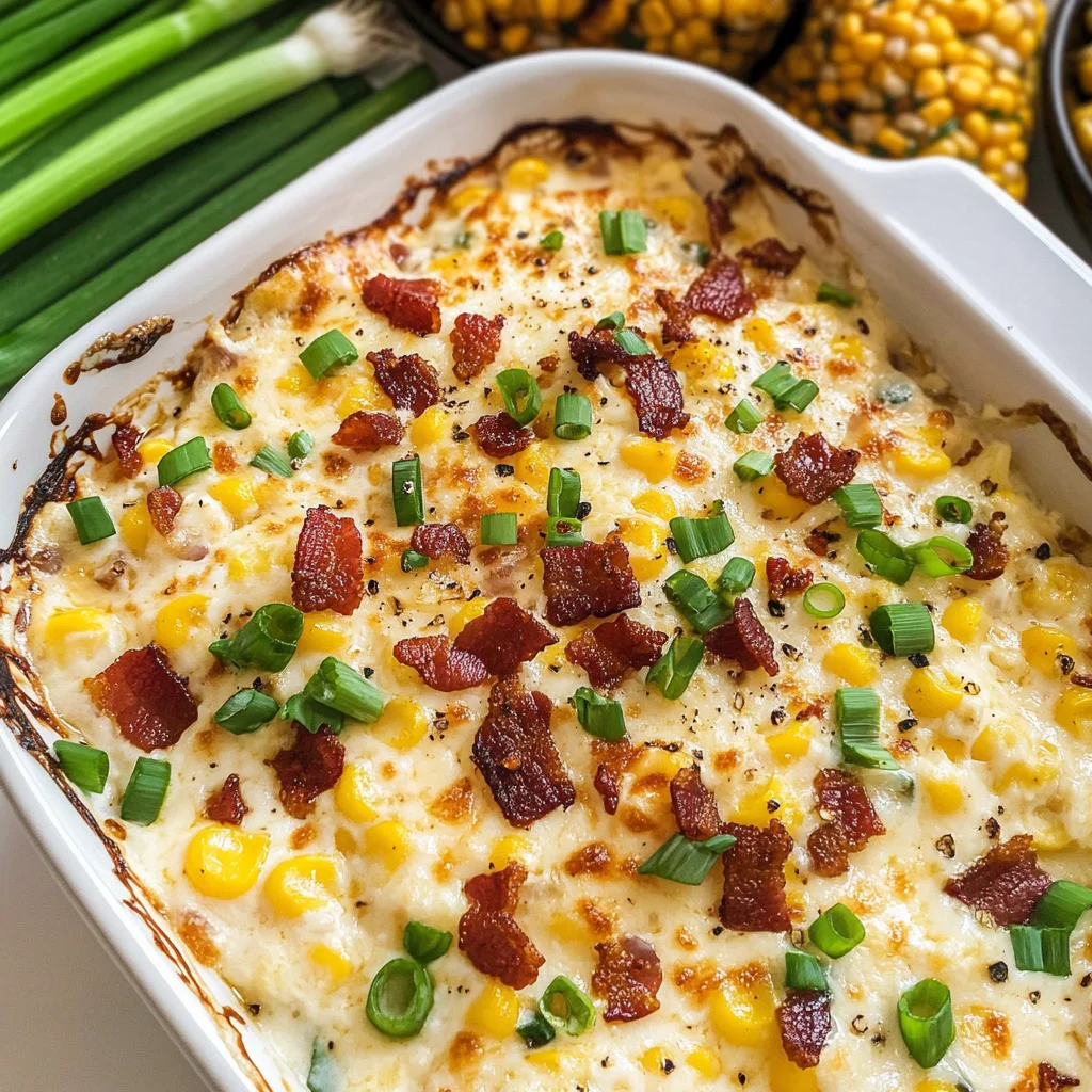 Baked Crack Corn Dip