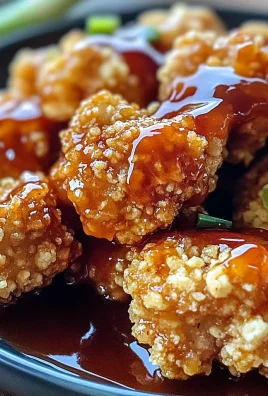 Baked Honey BBQ Popcorn Chicken