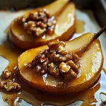 Baked Pears with Walnuts and Honey A Dessert Worth Savoring