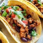Baked Walnut Taco Meat With Black Beans