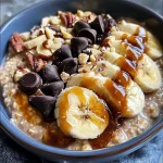 Caramelized Banana Split Overnight Oats