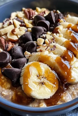 Caramelized Banana Split Overnight Oats