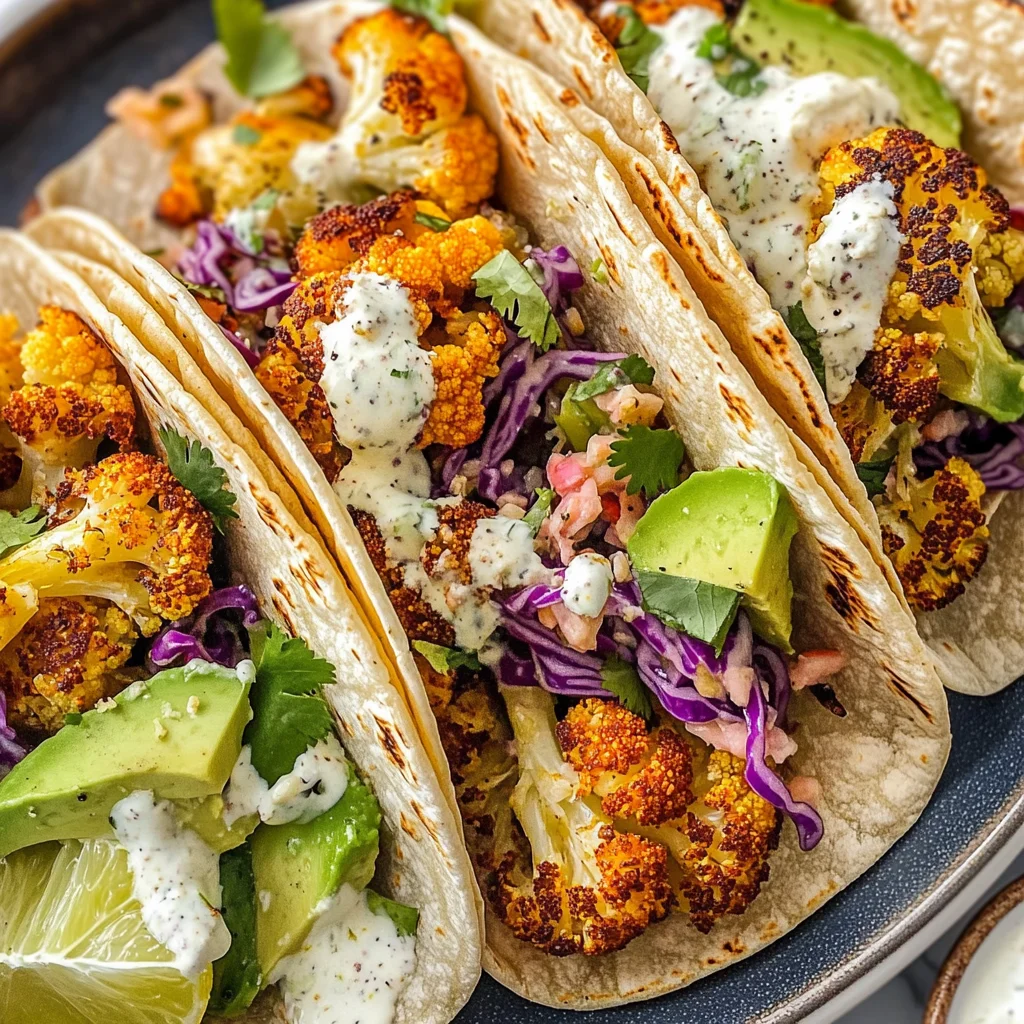 Cauliflower Tacos