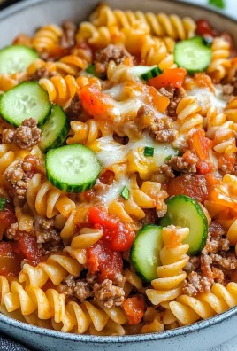 Cheeseburger Pasta