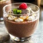 Chocolate Protein Chia Pudding