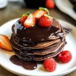 Chocolate Protein Pancakes