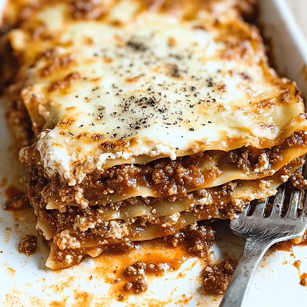 Classic Lasagna Bolognese