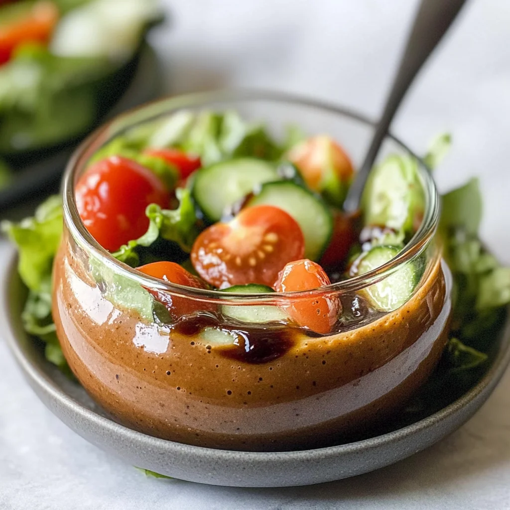 Creamy Balsamic Dressing