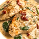 Creamy Crock Pot Tuscan Chicken