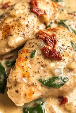 Creamy Crock Pot Tuscan Chicken