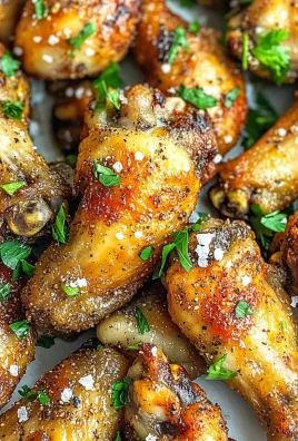 Crispy Baked Salt and Pepper Chicken Wings