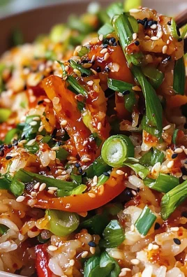 Crispy Gochujang Rice Salad