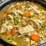 Crockpot Chicken Noodle Soup