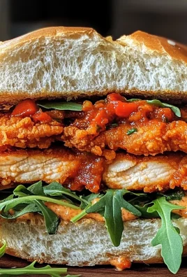 Crunchy Chicken Romesco Sandwich