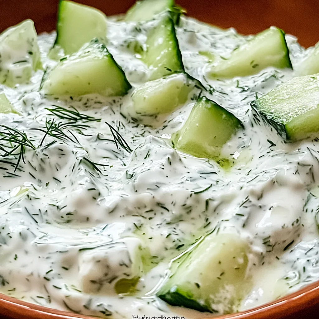 Cucumber Dip Recipe