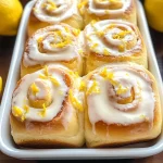 Delicious Homemade Lemon Rolls with Cream Cheese Frosting Recipe