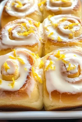 Delicious Homemade Lemon Rolls with Cream Cheese Frosting Recipe