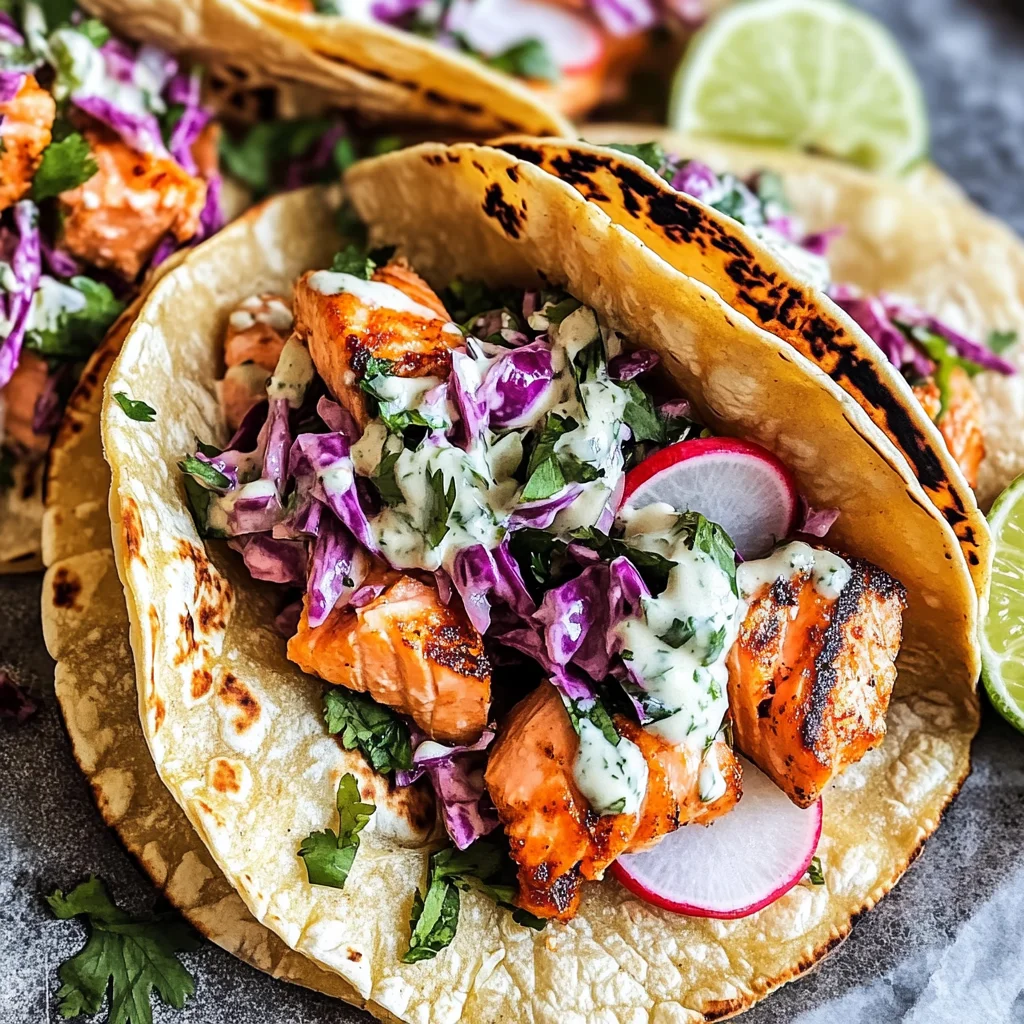 Delicious Salmon Tacos Recipe Ready in Just 20 Minutes