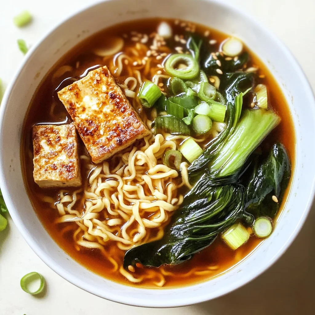 Delicious Vegan Sesame Ramen Recipe