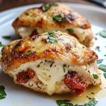 Dubliner Cheese and Tomato Stuffed Chicken Breasts