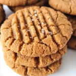 Easy 3 Ingredient Peanut Butter Cookies