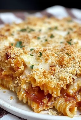 Easy Chicken Parmesan Casserole With Pasta