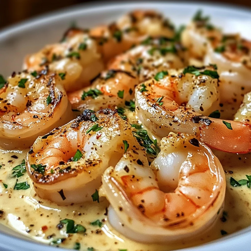 Easy Creamy Garlic Shrimp (15 Minutes)