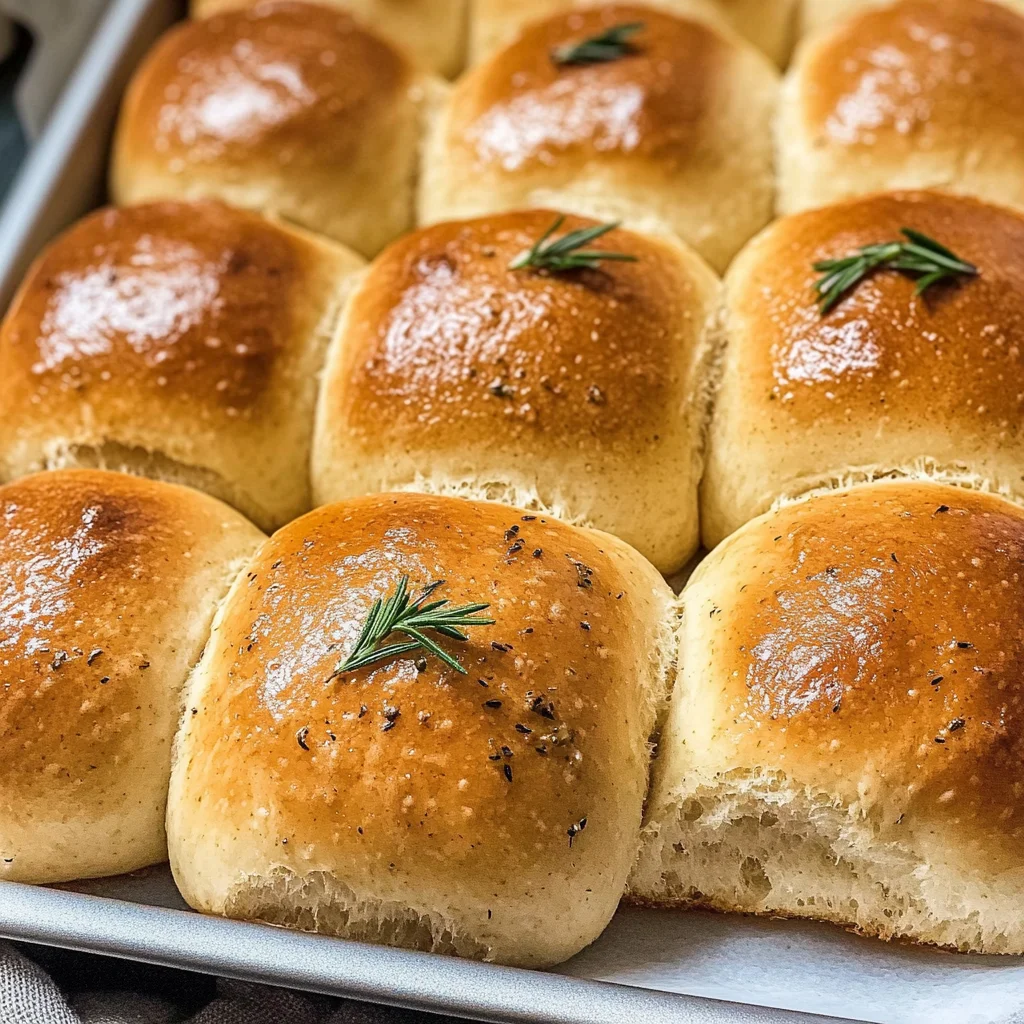 Easy Homemade Dinner Rolls
