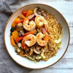 Easy Keto Lo Mein With Shrimp