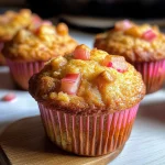 Easy Rhubarb Muffins