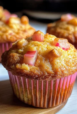 Easy Rhubarb Muffins