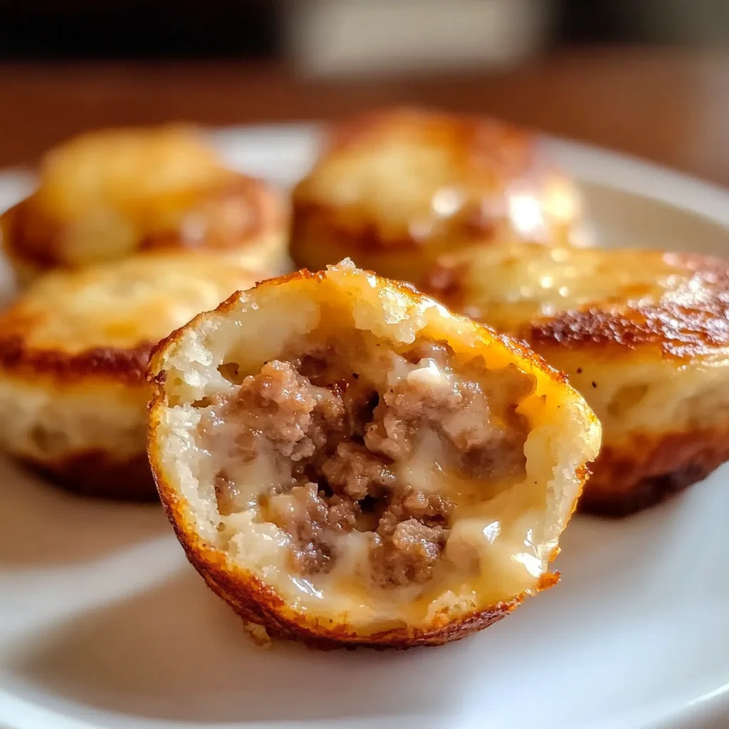 Easy Sausage Pancake Bites Recipe