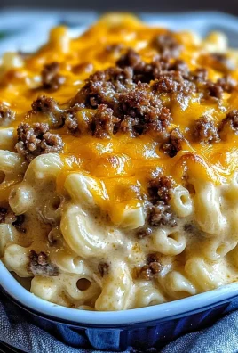 Father’s Day Mac and Cheese with beef