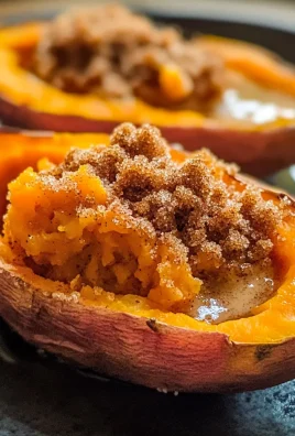 Fluffy Cinnamon Butter Baked Sweet Potato