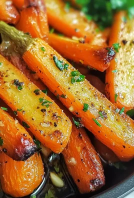 Garlic and Herb Roasted Carrots