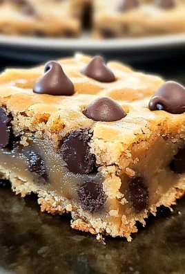 Gooey Peanut Butter Chocolate Chip Cookie Bars