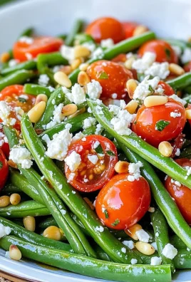 Green Beans and Tomato Salad