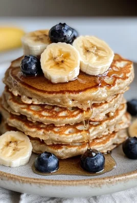 Healthy Banana Oatmeal Pancakes (Quick & Easy!)