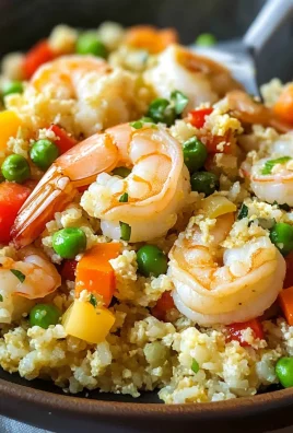 Healthy Cauliflower Fried Rice with Vegetables Recipe (Keto-Friendly)