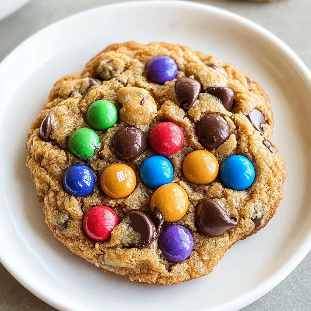 Healthy Monster Cookies