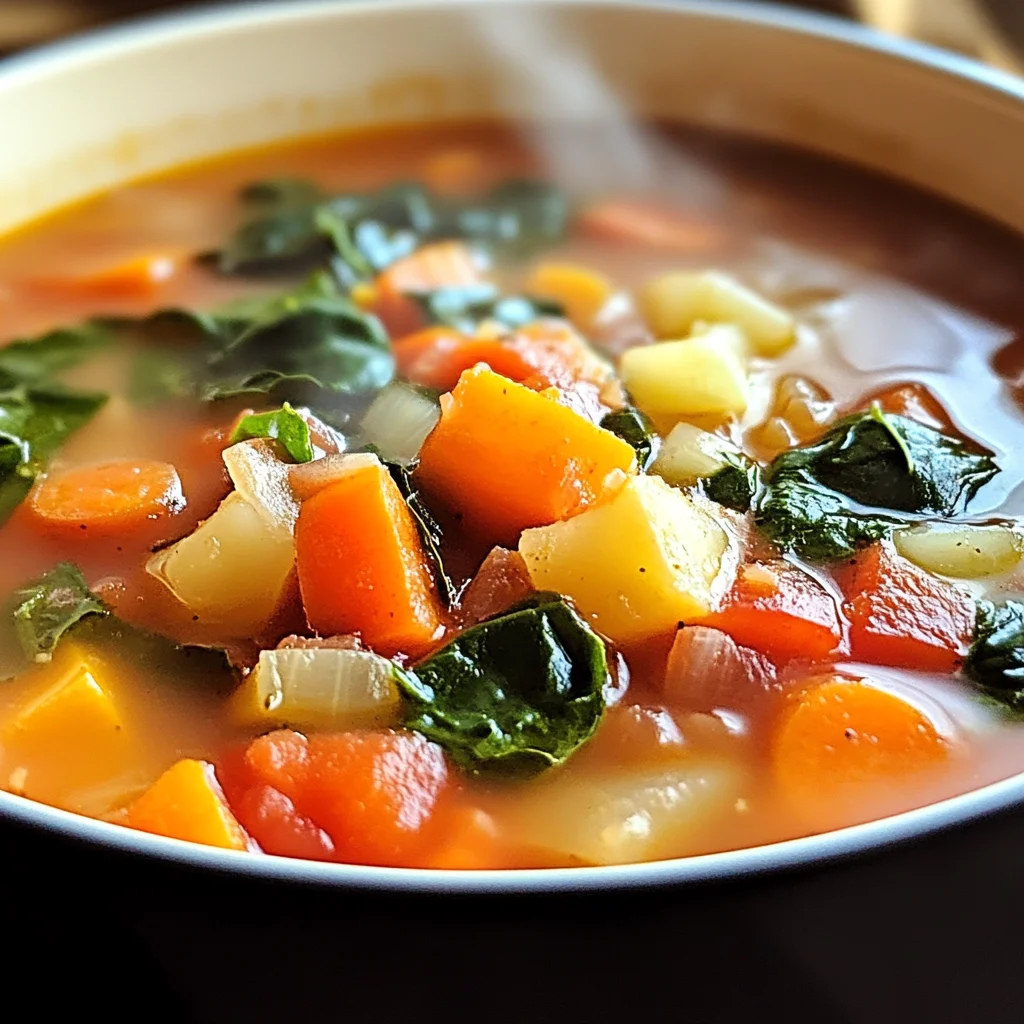 Healthy Tuscan Vegetable Soup