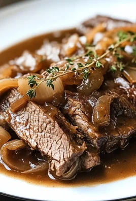 Hearty Instant Pot French Onion Pot Roast Recipe
